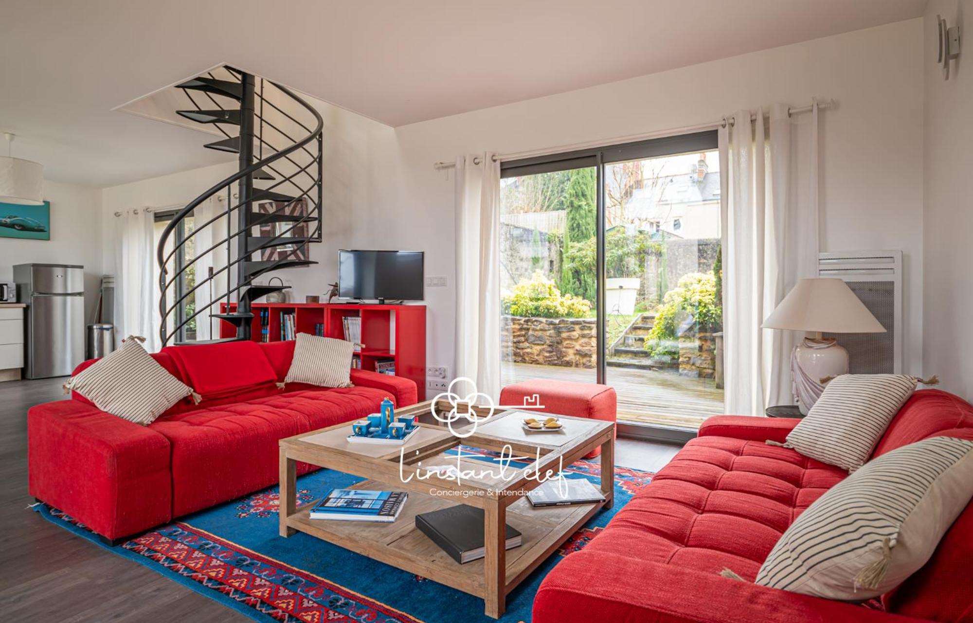 Cocon Urbain Au Coeur Du Mans - Parking & Jardin - L'instant Clef Hébergement de vacances Le Mans